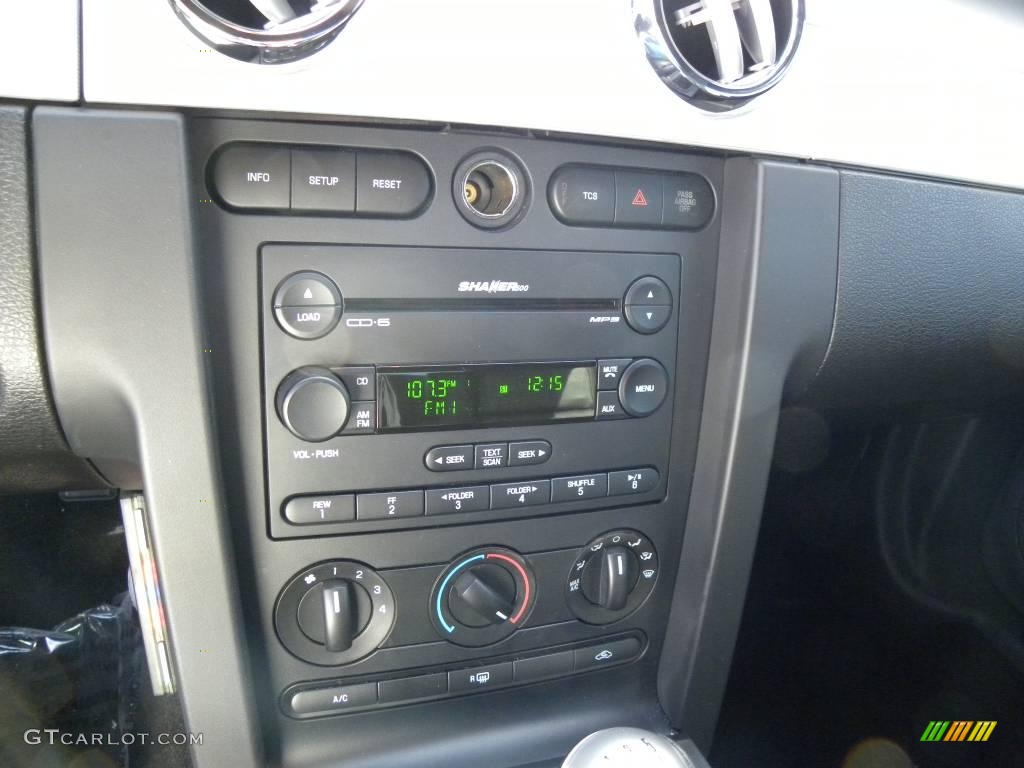 2007 Mustang GT Premium Coupe - Black / Black/Dove Accent photo #18