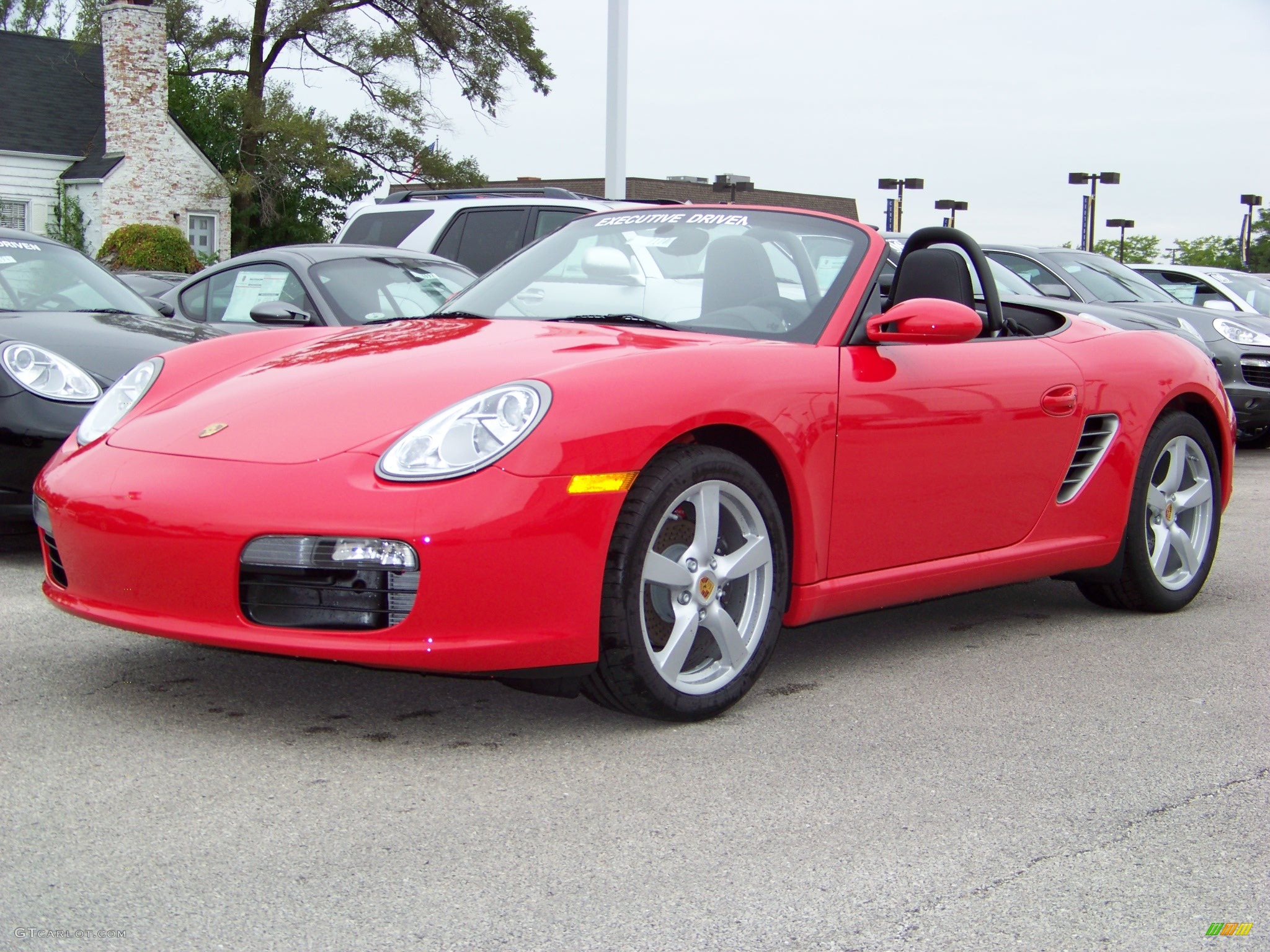 2008 Boxster  - Guards Red / Black photo #1