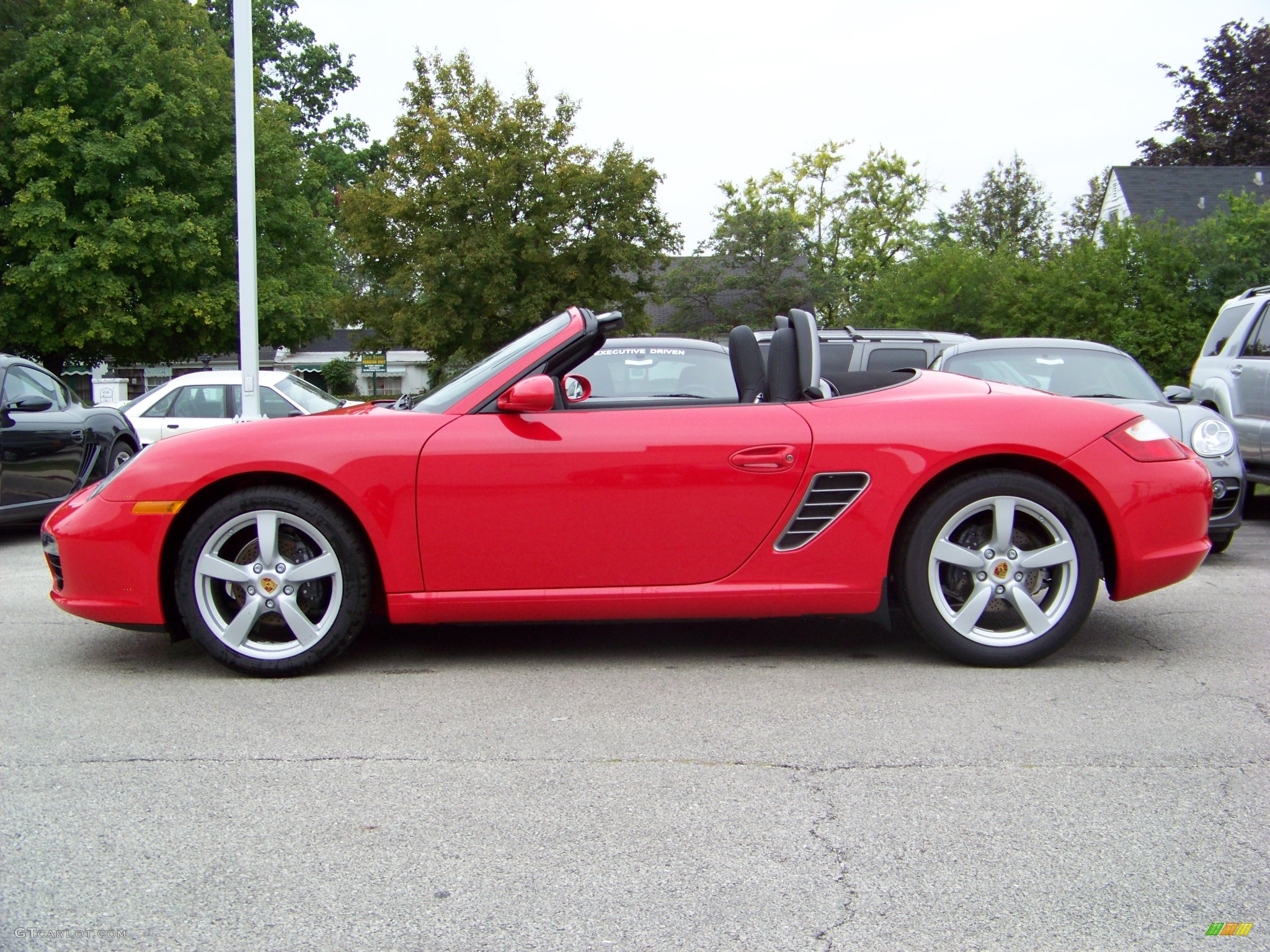 2008 Boxster  - Guards Red / Black photo #2
