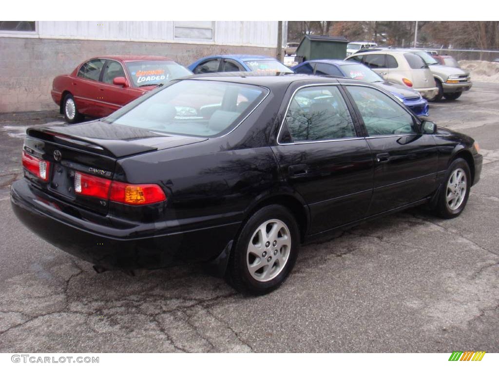 2000 Camry LE V6 - Black / Gray photo #5