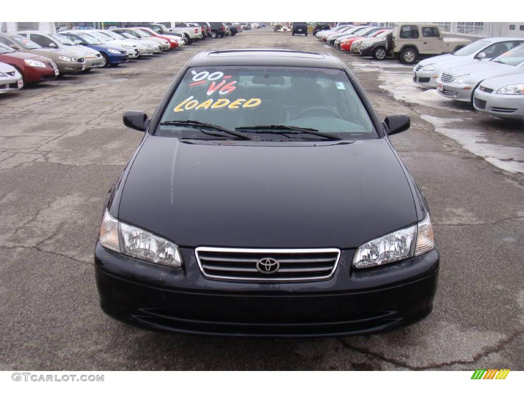 2000 Camry LE V6 - Black / Gray photo #6