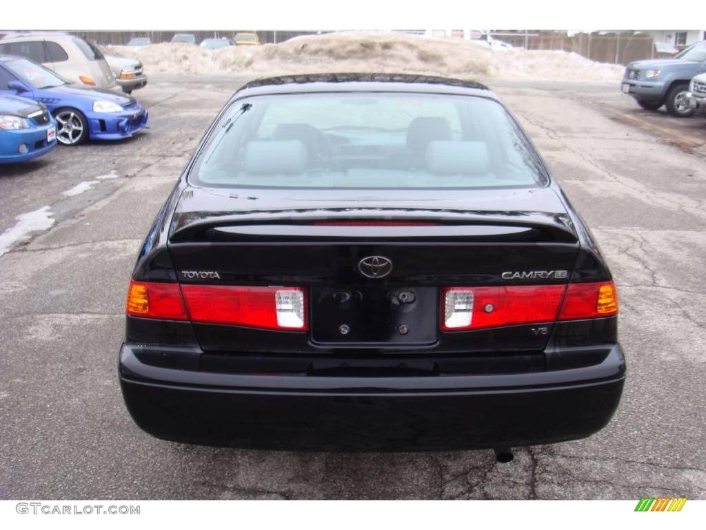 2000 Camry LE V6 - Black / Gray photo #7