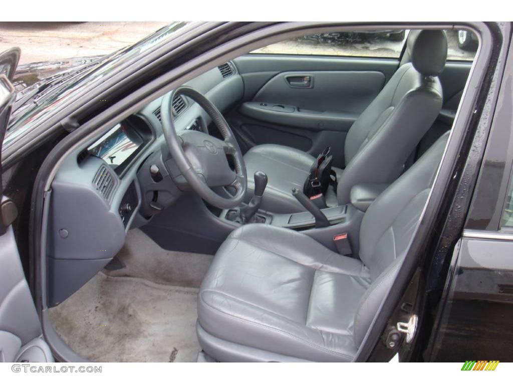 2000 Camry LE V6 - Black / Gray photo #12