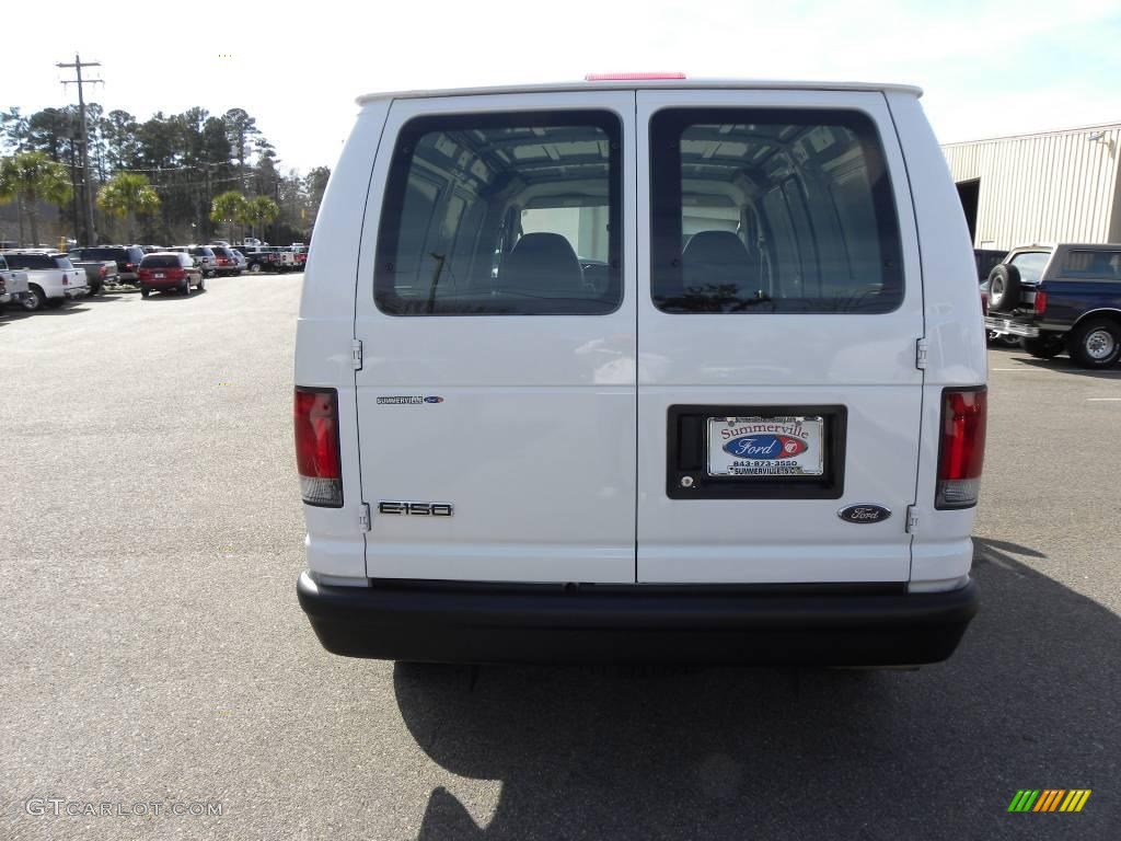 2008 E Series Van E150 Cargo - Oxford White / Medium Flint photo #12