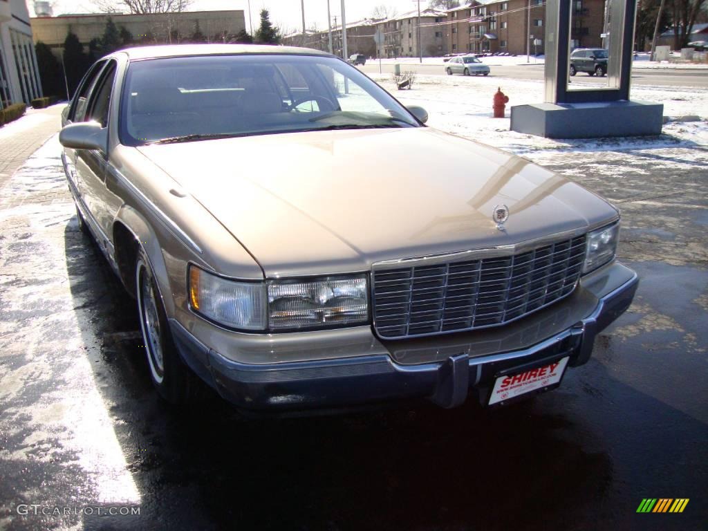 1995 Fleetwood Brougham - Light Driftwood Metallic / Beige photo #2