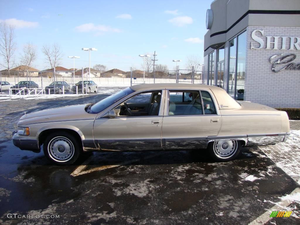 1995 Fleetwood Brougham - Light Driftwood Metallic / Beige photo #7