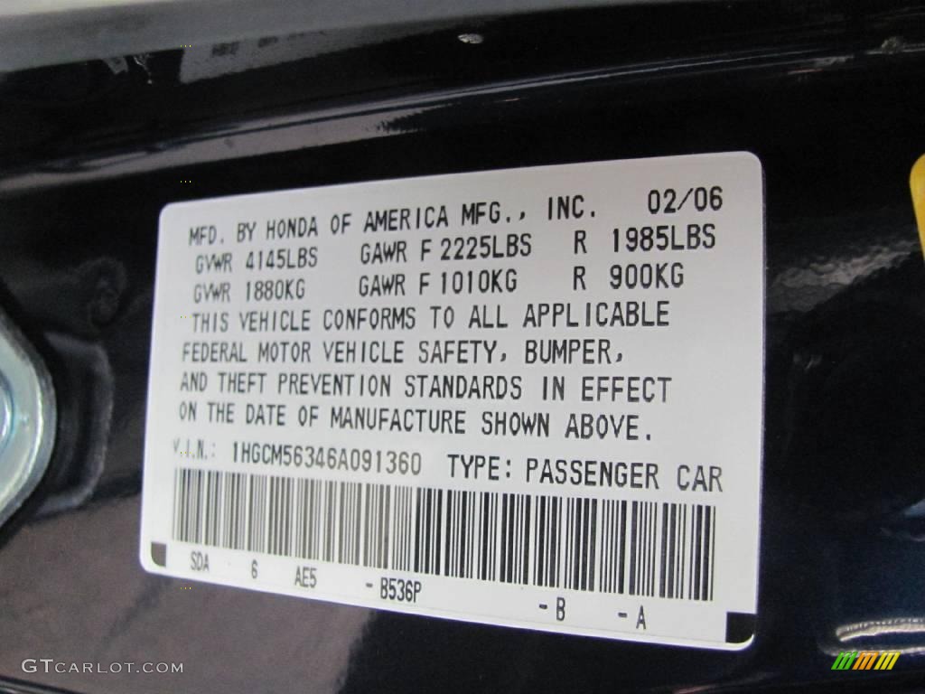 2006 Accord SE Sedan - Royal Blue Pearl / Gray photo #14