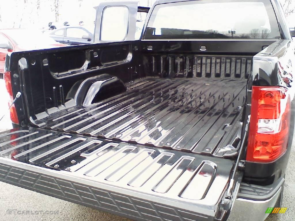 2009 Silverado 1500 LS Extended Cab - Black / Dark Titanium photo #12