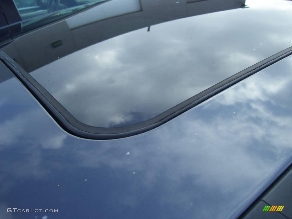 2002 3 Series 325i Sedan - Steel Blue Metallic / Grey photo #5