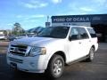 2010 Oxford White Ford Expedition XLT  photo #1