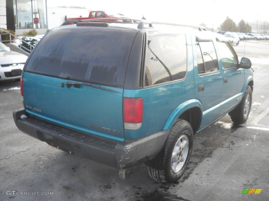 1996 Blazer 4x4 - Teal Green Metallic / Graphite photo #2