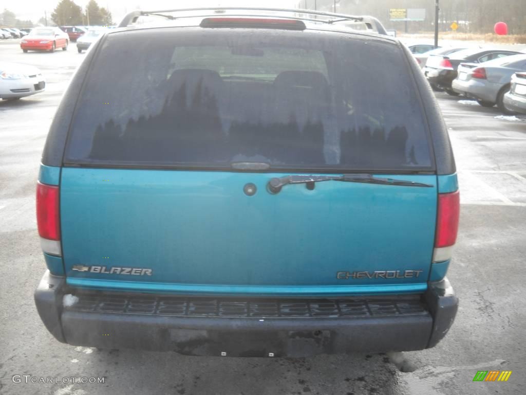 1996 Blazer 4x4 - Teal Green Metallic / Graphite photo #3