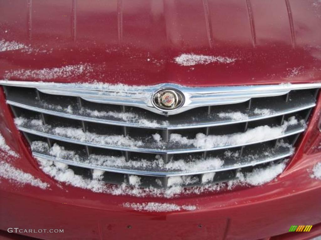 2008 Sebring LX Sedan - Inferno Red Crystal Pearl / Dark Khaki/Light Graystone photo #7