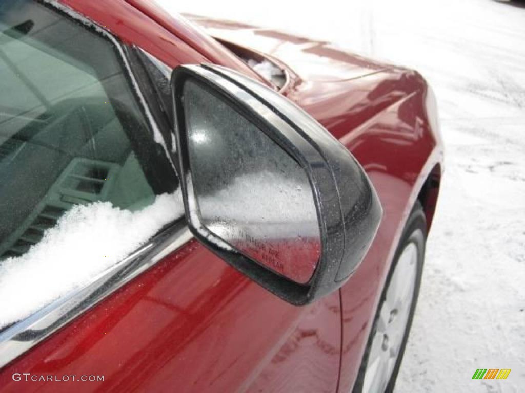2008 Sebring LX Sedan - Inferno Red Crystal Pearl / Dark Khaki/Light Graystone photo #8