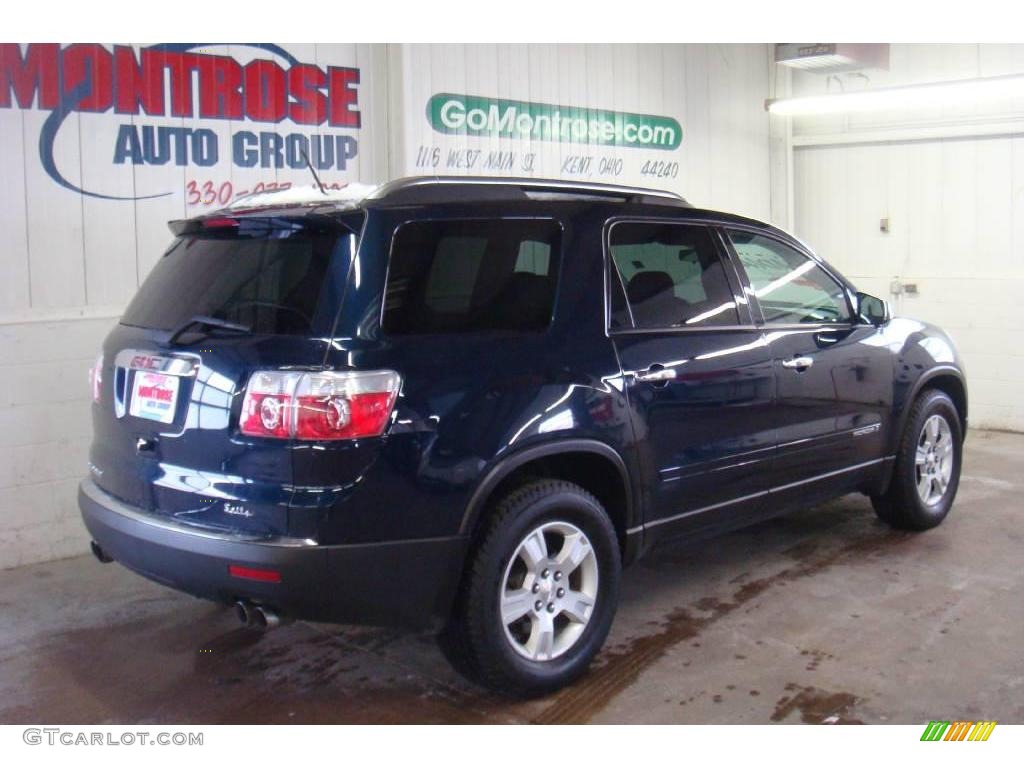 2007 Acadia SLE - Deep Blue Metallic / Titanium photo #3