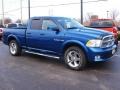 2009 Deep Water Blue Pearl Dodge Ram 1500 Sport Quad Cab 4x4  photo #2