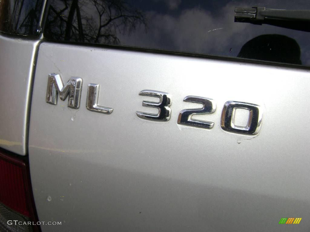 2000 ML 320 4Matic - Brilliant Silver Metallic / Charcoal photo #8