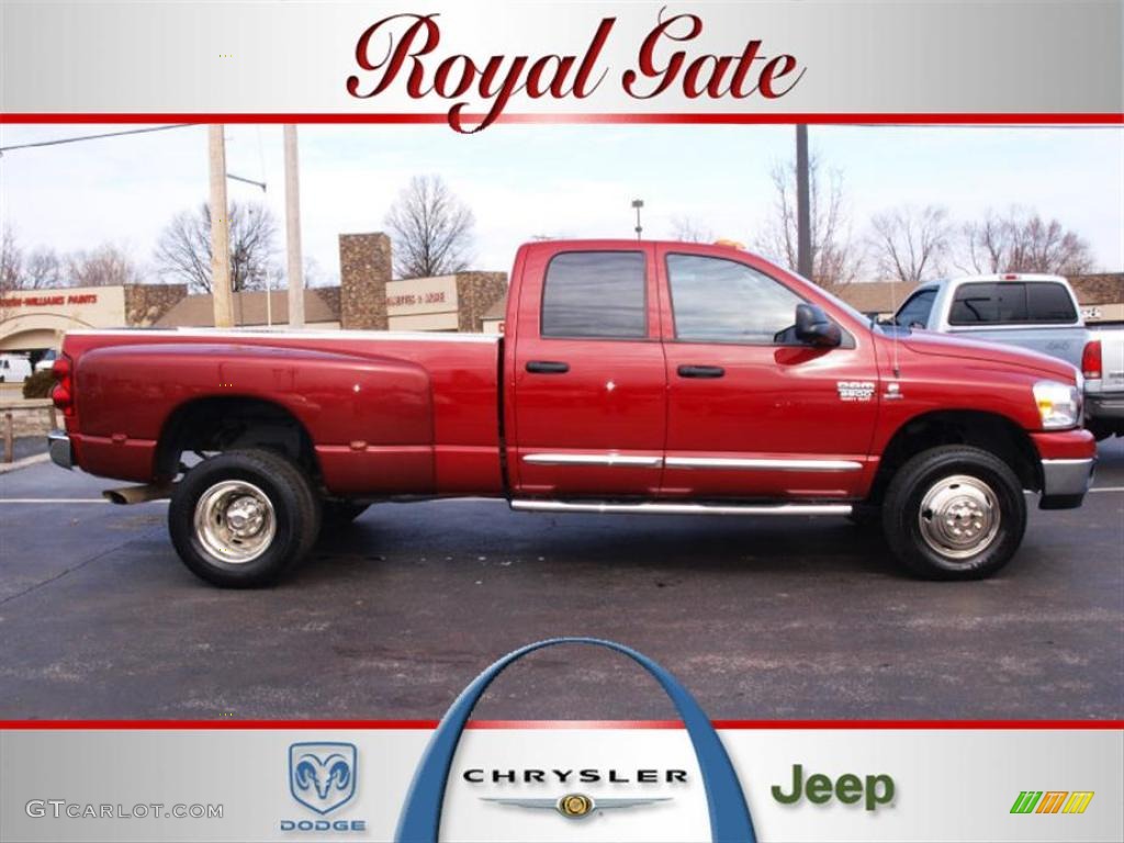 Inferno Red Crystal Pearl Dodge Ram 3500