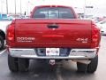 2008 Inferno Red Crystal Pearl Dodge Ram 3500 SLT Quad Cab 4x4 Dually  photo #6