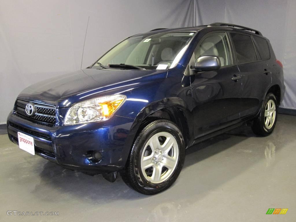 2007 RAV4 4WD - Nautical Blue Metallic / Taupe photo #1