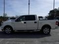 2007 White Sand Tri-Coat Ford F150 Lariat SuperCrew  photo #5