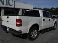 2007 White Sand Tri-Coat Ford F150 Lariat SuperCrew  photo #8