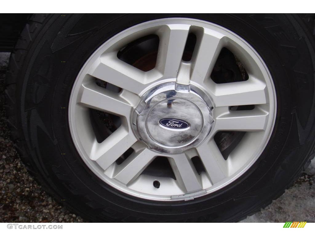 2006 F150 Lariat SuperCrew 4x4 - Oxford White / Tan photo #30