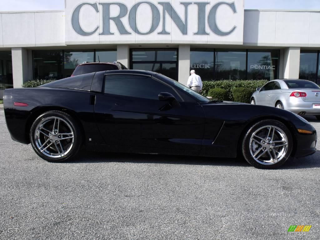 2006 Corvette Coupe - Black / Ebony Black photo #1