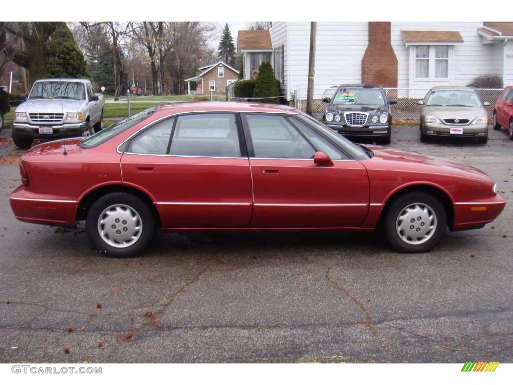 Crimson Metallic Oldsmobile Eighty-Eight