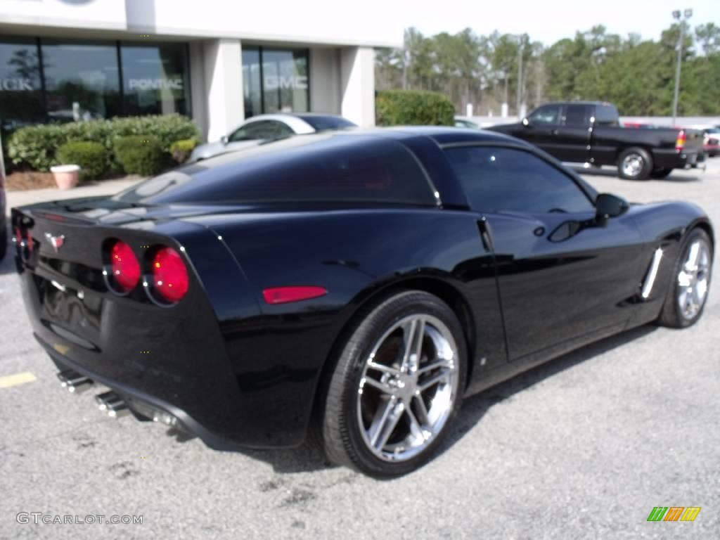 2006 Corvette Coupe - Black / Ebony Black photo #8