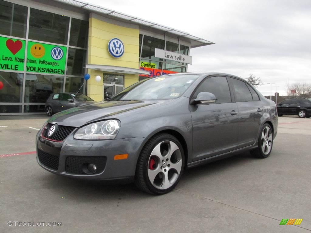 2008 GLI Sedan - Platinum Gray Metallic / Interlagos Plaid Cloth photo #1