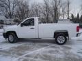 2009 Summit White Chevrolet Silverado 1500 Regular Cab  photo #2