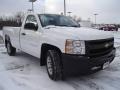 2009 Summit White Chevrolet Silverado 1500 Regular Cab  photo #7