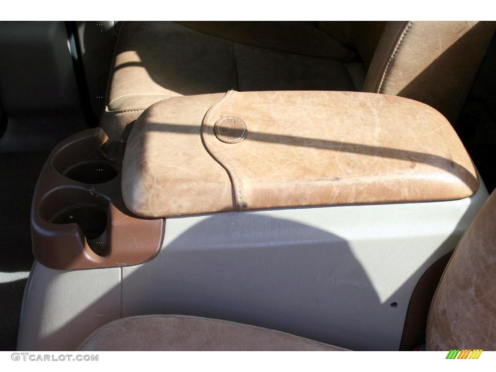 2003 F350 Super Duty Lariat Crew Cab 4x4 - Chestnut Brown Metallic / Castano Brown photo #53