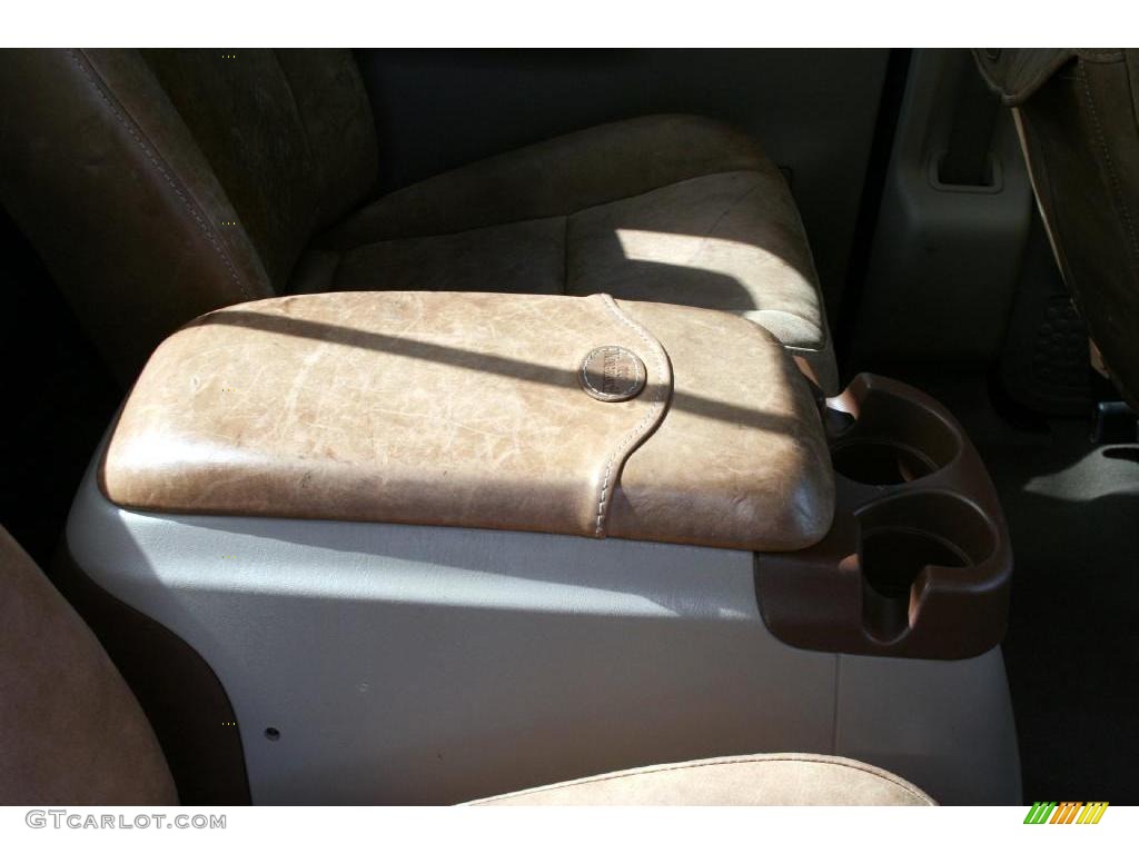 2003 F350 Super Duty Lariat Crew Cab 4x4 - Chestnut Brown Metallic / Castano Brown photo #54