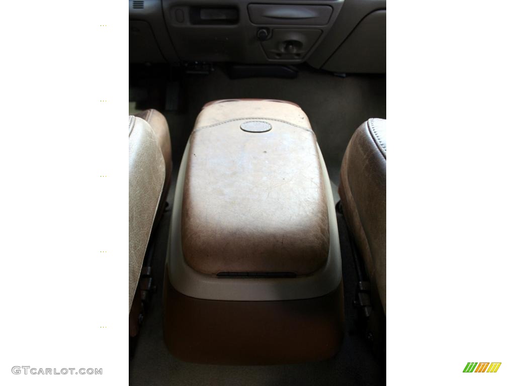 2003 F350 Super Duty Lariat Crew Cab 4x4 - Chestnut Brown Metallic / Castano Brown photo #56