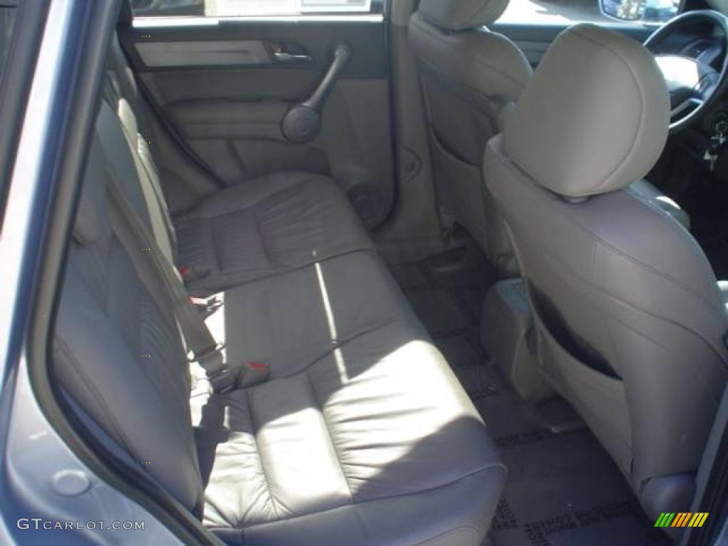 2008 CR-V EX-L 4WD - Glacier Blue Metallic / Gray photo #7