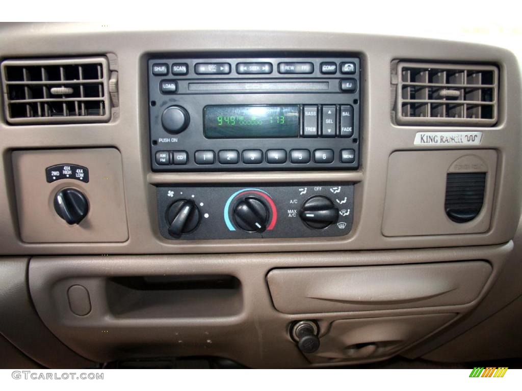 2003 F350 Super Duty Lariat Crew Cab 4x4 - Chestnut Brown Metallic / Castano Brown photo #77