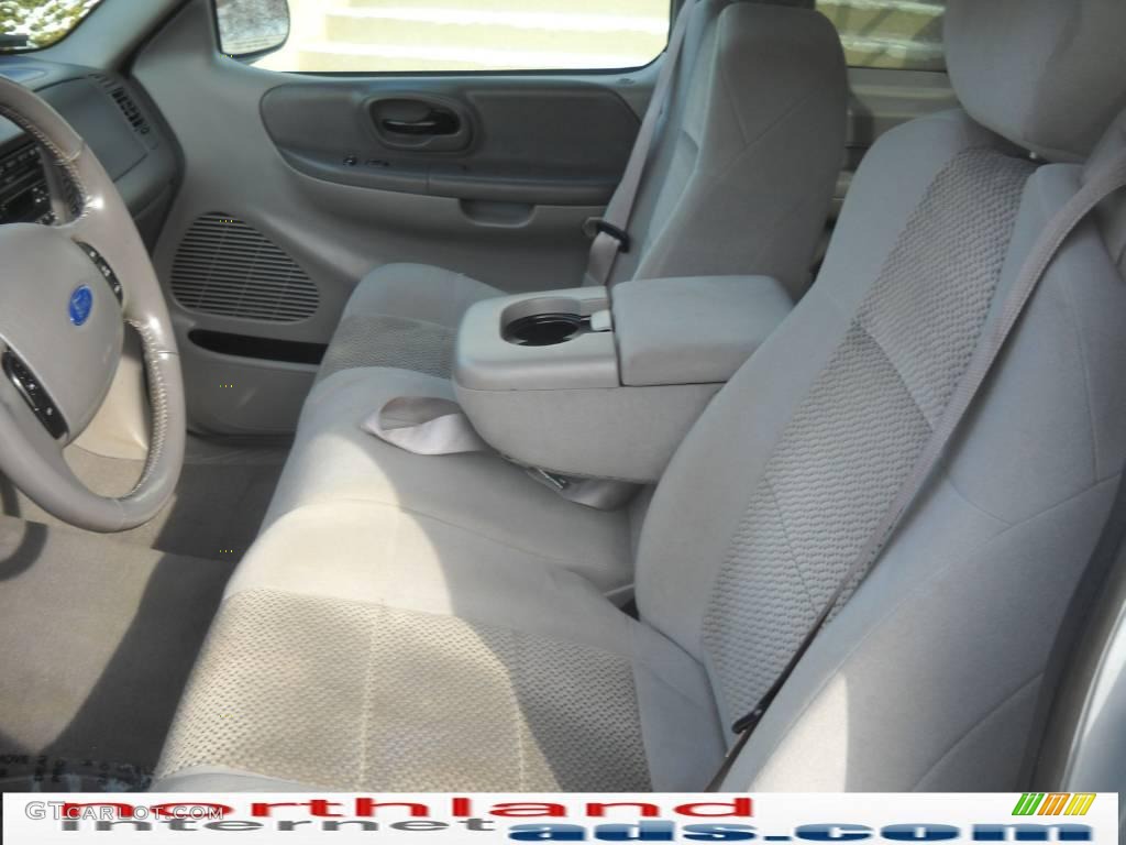2003 F150 XLT SuperCab - Silver Metallic / Medium Graphite Grey photo #11