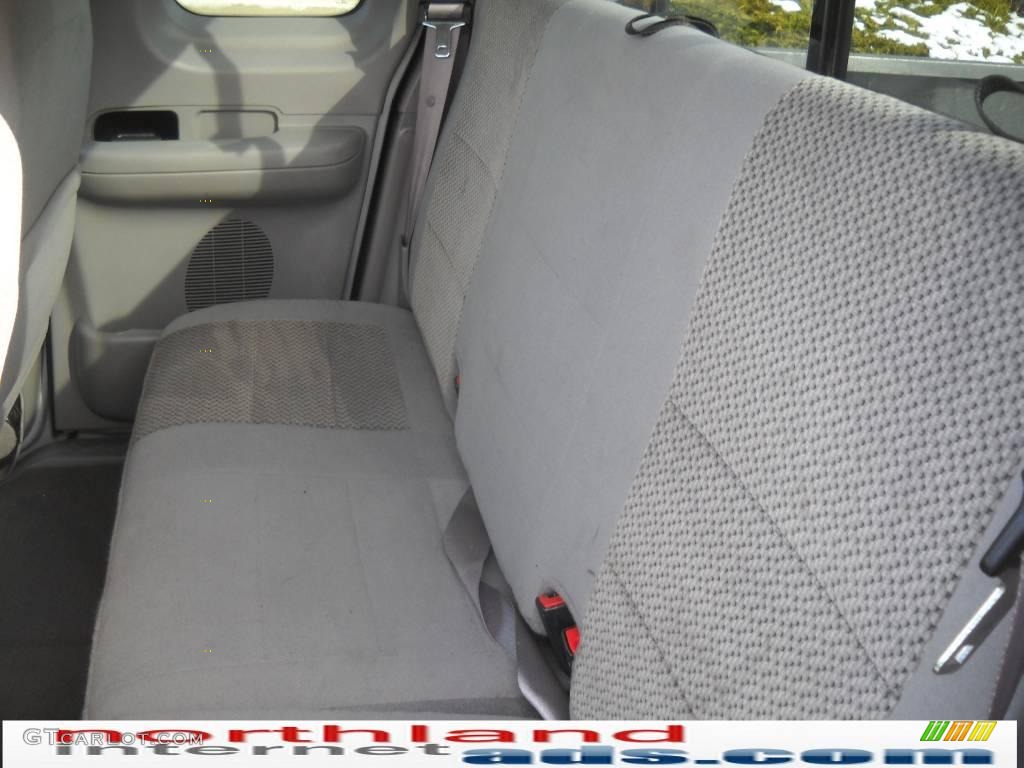 2003 F150 XLT SuperCab - Silver Metallic / Medium Graphite Grey photo #14
