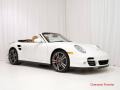 2010 Carrara White Porsche 911 Turbo Cabriolet  photo #2