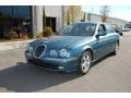 2000 Mistral Blue Jaguar S-Type 3.0  photo #13