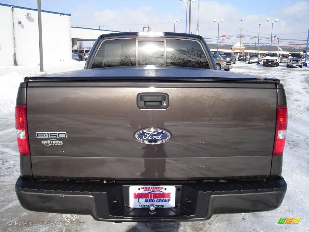 2005 F150 STX SuperCab 4x4 - Dark Shadow Grey Metallic / Medium Flint Grey photo #4