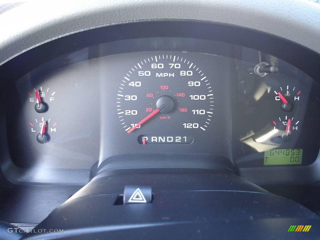 2005 F150 STX SuperCab 4x4 - Dark Shadow Grey Metallic / Medium Flint Grey photo #28