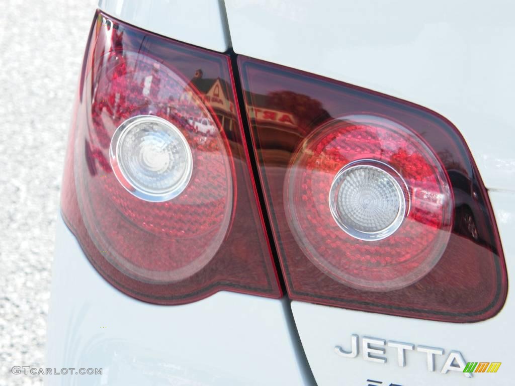 2008 Jetta S Sedan - Campanella White / Pure Beige photo #10