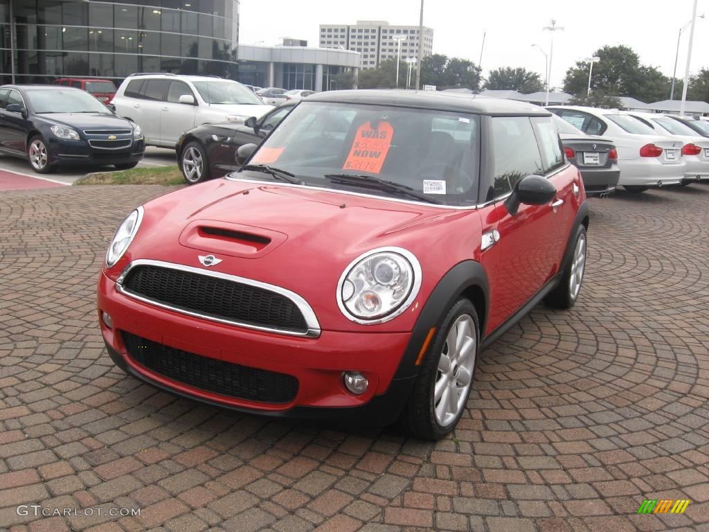 Chili Red 2009 Mini Cooper S Hardtop Exterior Photo #25333574