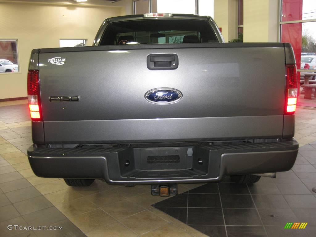 2006 F150 STX Regular Cab - Dark Shadow Grey Metallic / Medium/Dark Flint photo #4