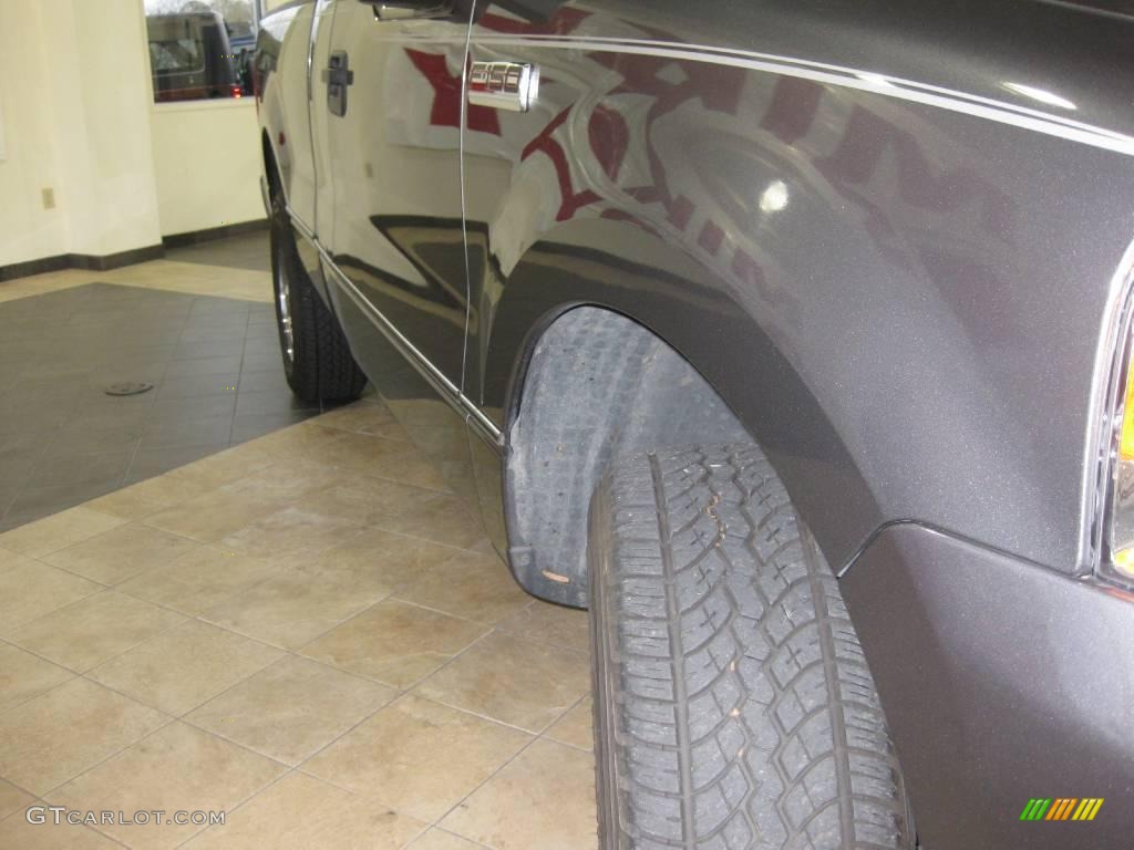 2006 F150 STX Regular Cab - Dark Shadow Grey Metallic / Medium/Dark Flint photo #8