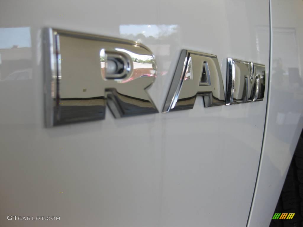 2009 Ram 1500 SLT Quad Cab - Stone White / Dark Slate/Medium Graystone photo #14