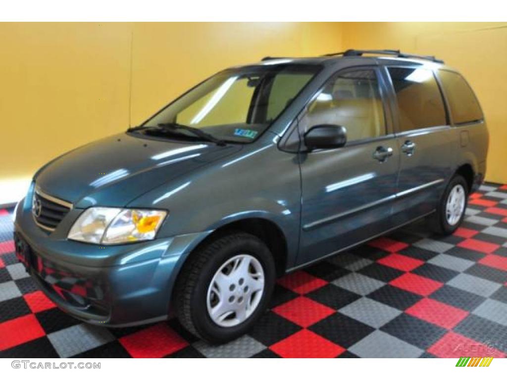 2001 MPV LX - Rainforest Green Mica / Beige photo #3